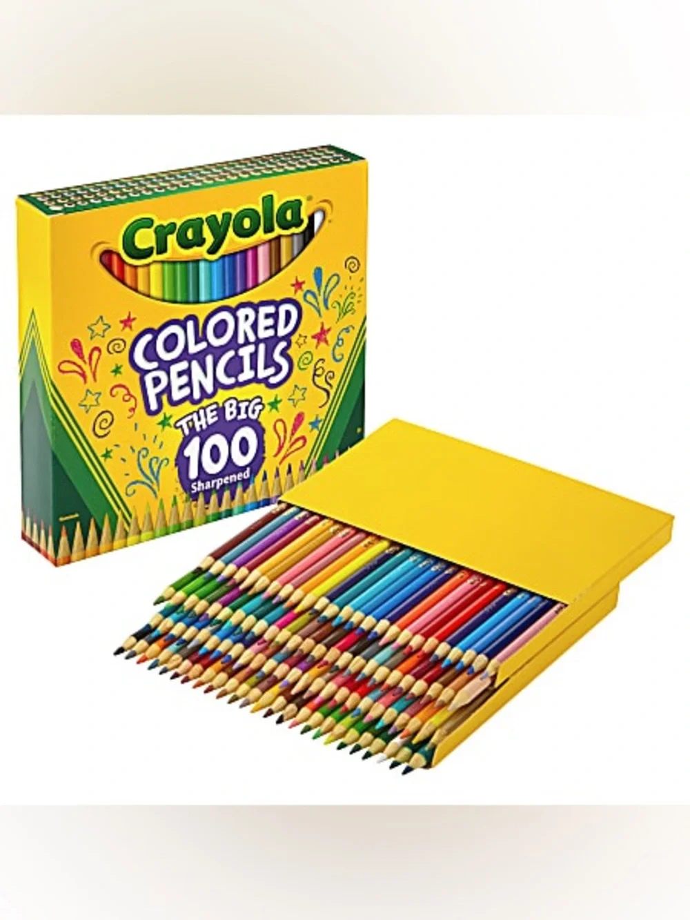 Crayola Colored Pencil Set — 100 Multicolor Assortment - Picture 3 of 4